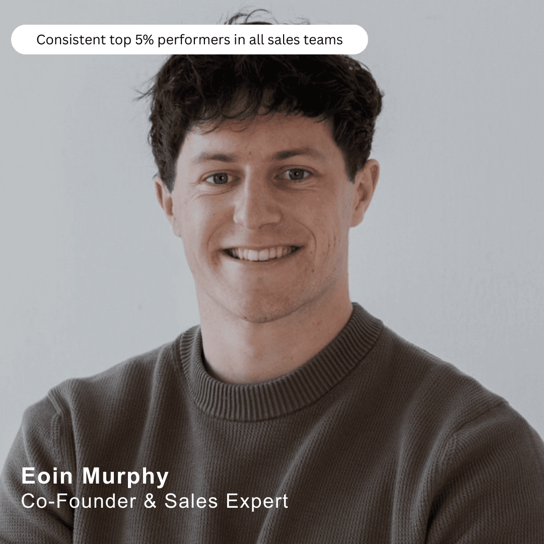 Eoin Murphy — Co-Founder & Sales Expert